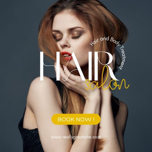 Hair-Salon Instagram Templates 002