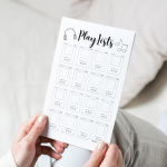 Playlist Tracker digital template to download by iTagDigital