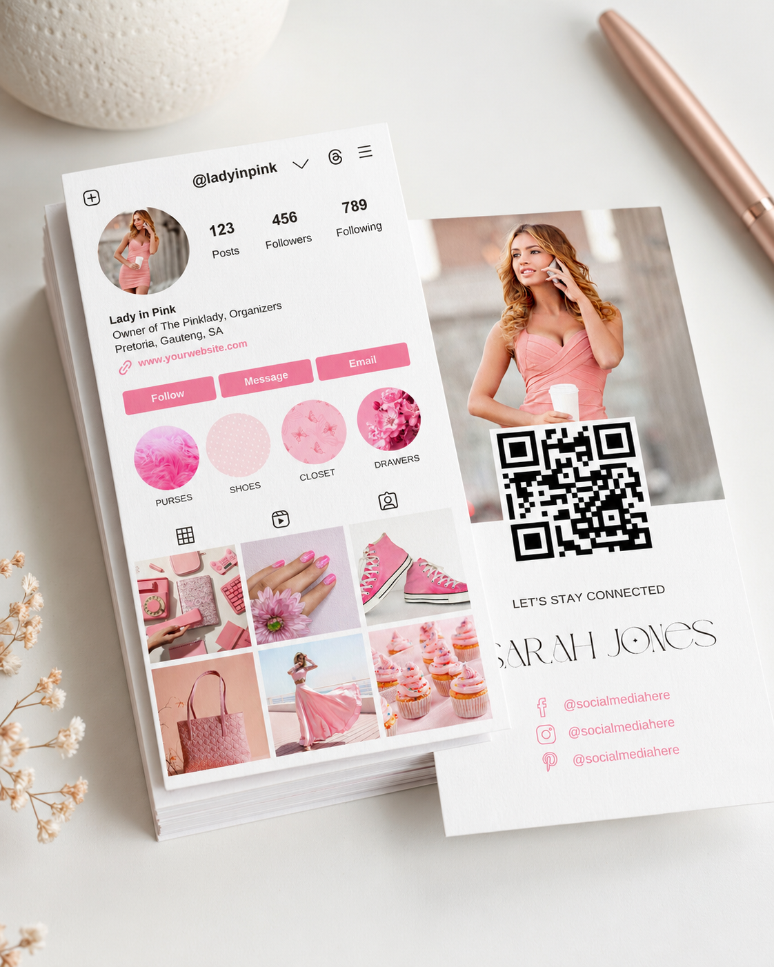 Instagram Business Cards