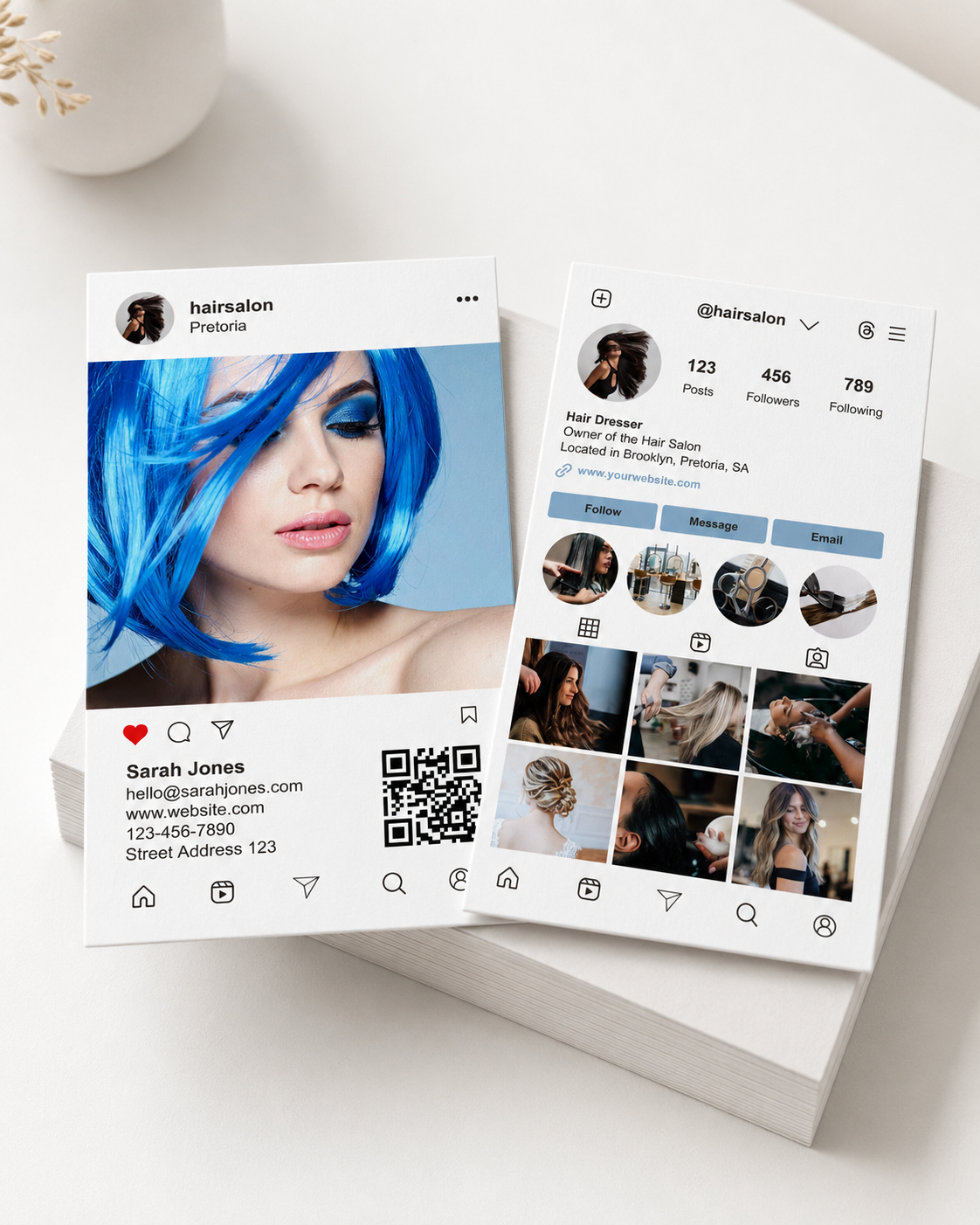 Instagram Business Cards