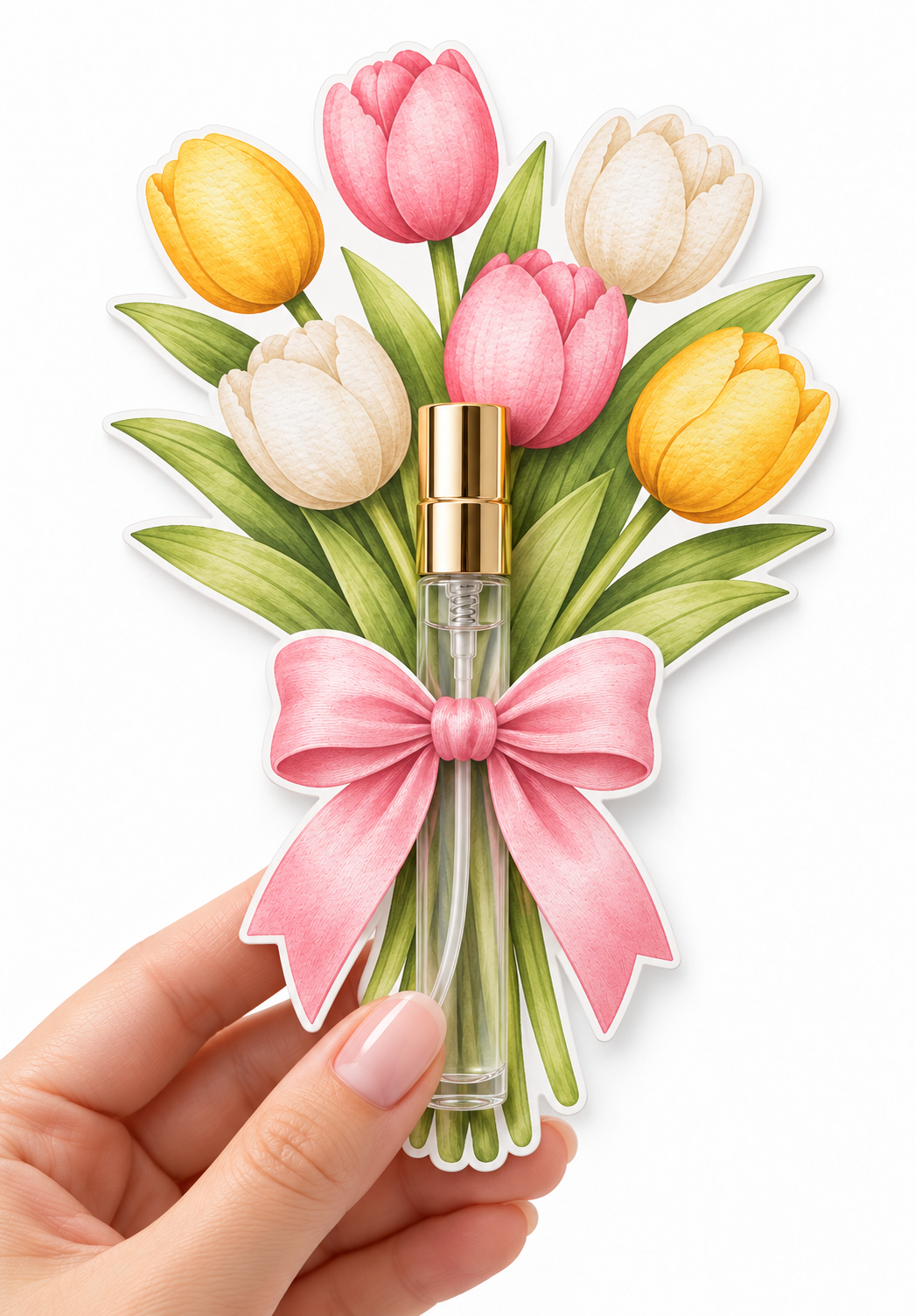 Tulip Perfume Card