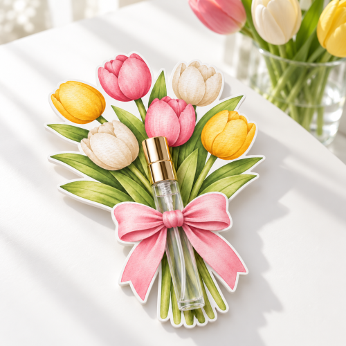 Tulip Perfume Card