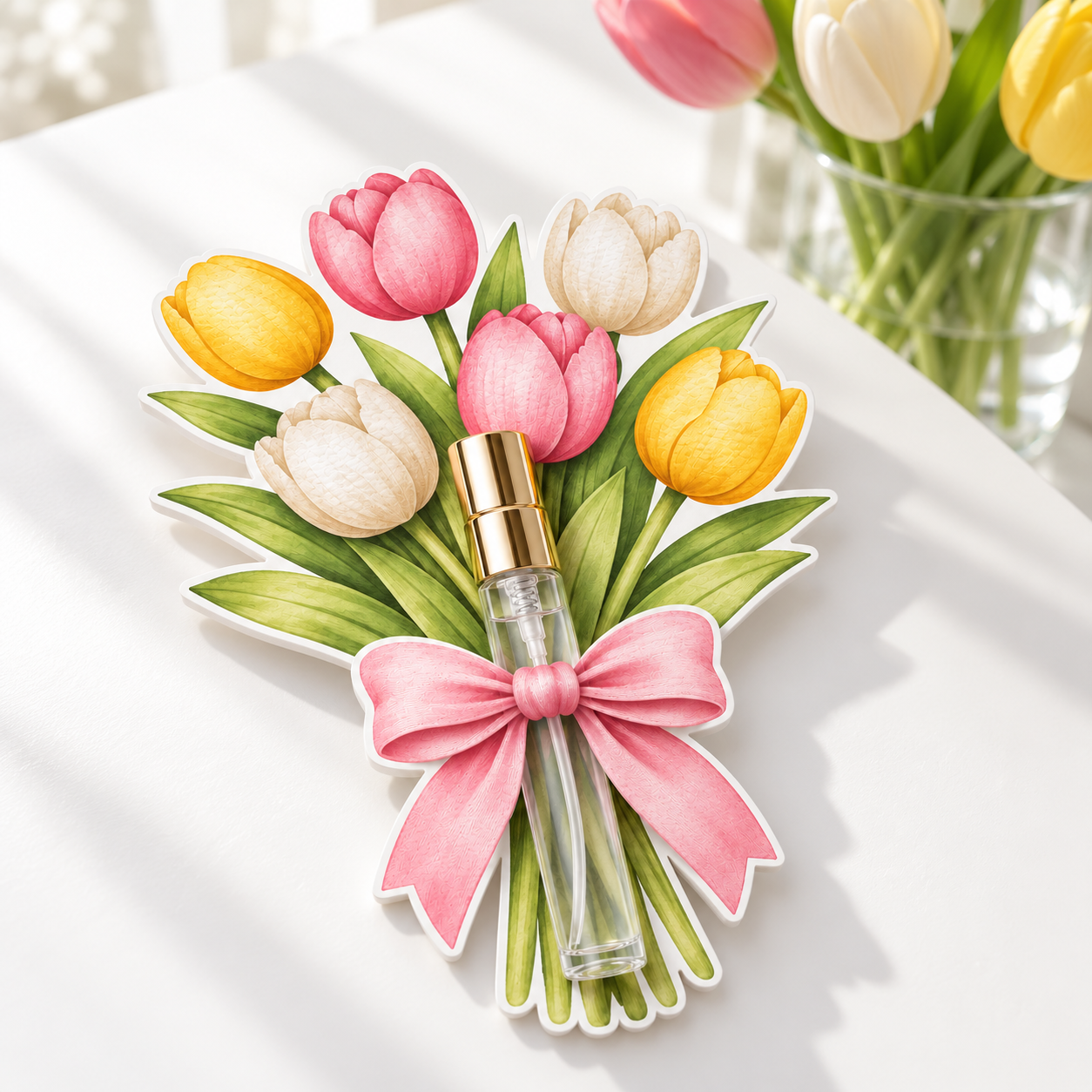 Tulip Perfume Card